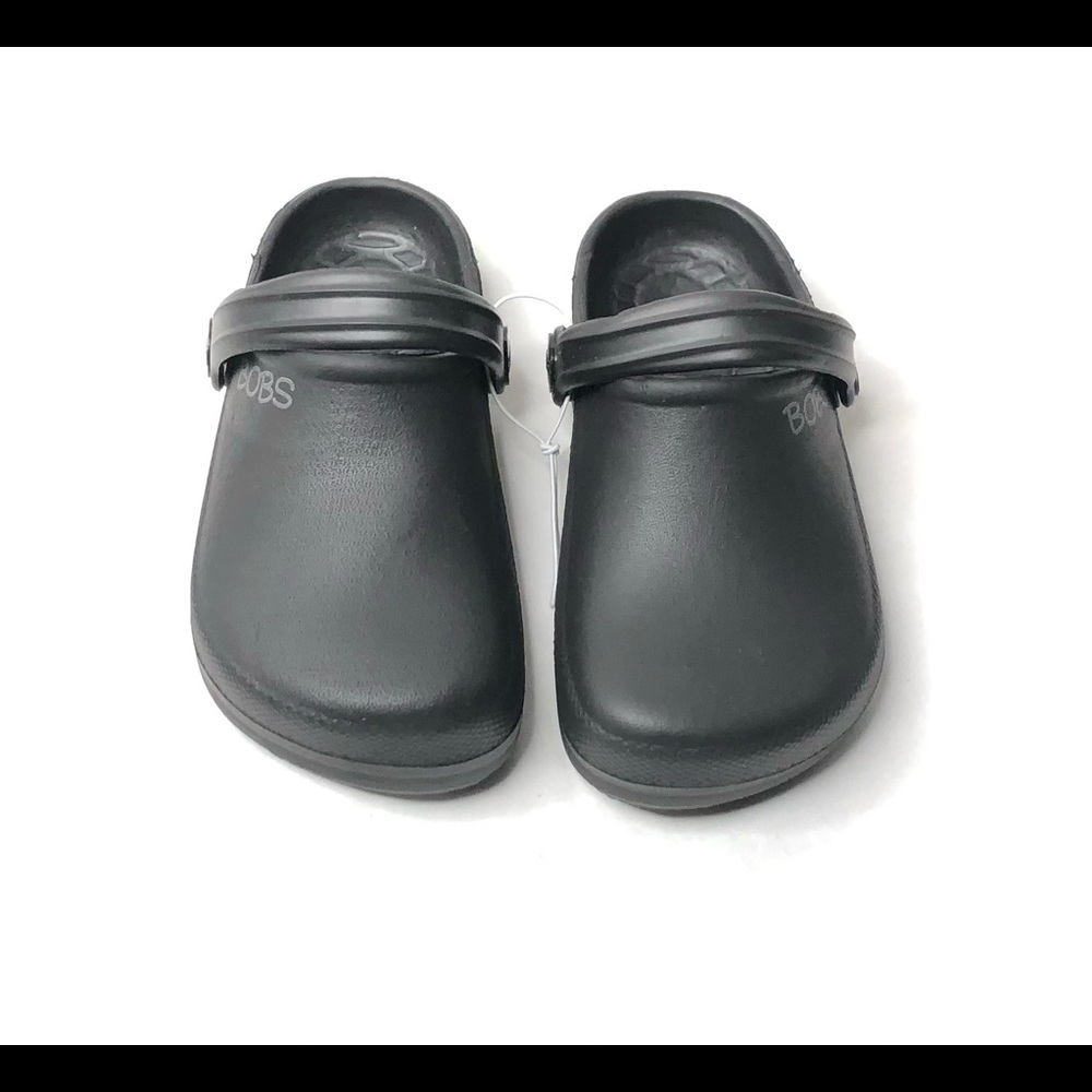 New Skechers Bobs Black Croc Shoes Boys Youth 12